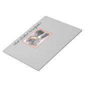 アカゲラの絵を描オリジナルバードアート ノートパッド (アングル)