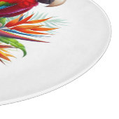 アカゲラ熱帯フローラ カッティングボード (角)