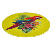 アカゲラ熱帯フローラ カッティングボード (角)