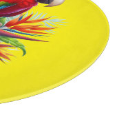 アカゲラ熱帯フローラ カッティングボード (角)