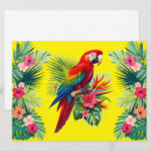 アカゲラ熱帯フローラ シーズンカード (正面/裏面)