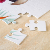 アカゲラ熱帯フローラ ジグソーパズル (側面)