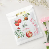 アカザメ地中海のオ結婚ボ フェイバーバッグ (封をした状態)