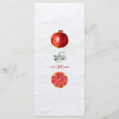 アカザメ地中海のオ結婚ボ メニュー (裏面)