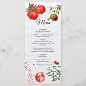 アカザメ地中海のオ結婚ボ メニュー (正面)