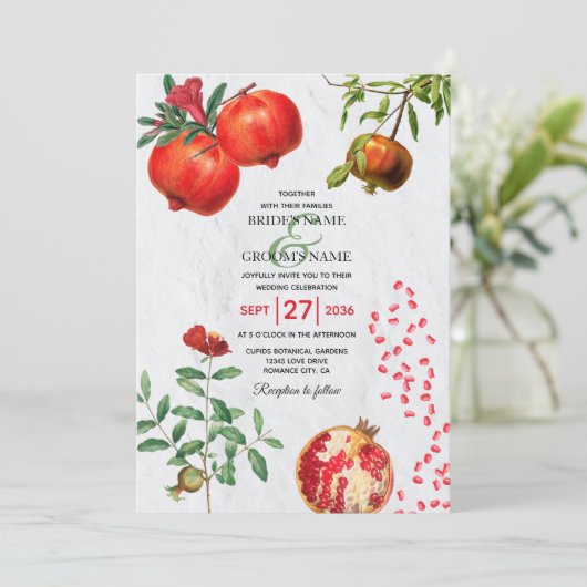 アカザメ地中海のオ結婚ボ 招待状 (スタンド正面)