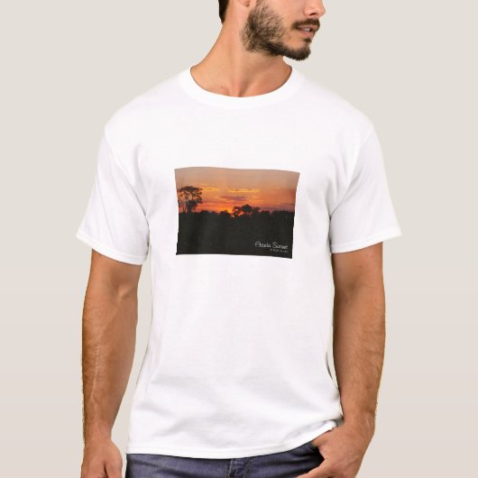 アカシアの夕焼け Tシャツ (正面)