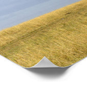 アカシアの木々の上の満月、マサイマラ。 ポスター (角)