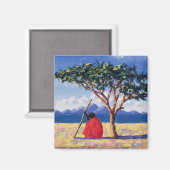 アカシアの木の下1991 マグネット (正面/裏面)