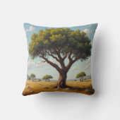 アカシアの木枕クッション クッション (裏面)