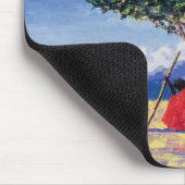 アカシアの木1991年の下 マウスパッド (コーナー)