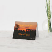 アカシアサンセットサンキューカード サンキューカード (正面)