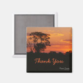 アカシアサンセットサンサンキューマグネット マグネット (正面/裏面)