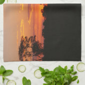 アカシアサンセット キッチンタオル (折り畳み)