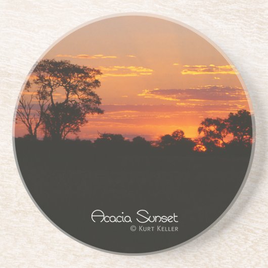 アカシアサンセット コースター (正面)