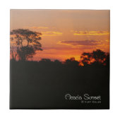 アカシアサンセット タイル (正面)