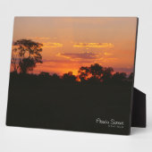 アカシアサンセット フォトプラーク (側面)