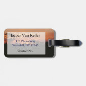 アカシアサンセット ラゲッジタグ (裏面横)