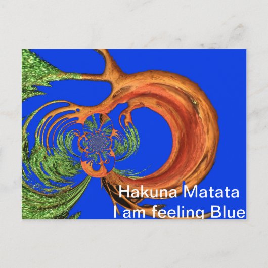 アカシアサークルアートプリント ポストカード (正面)