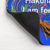 アカシアサークルアートプリント マウスパッド (コーナー)