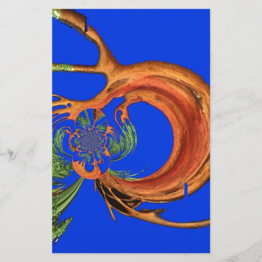 アカシアサークルアートプリント 便箋 (正面)