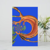 アカシアサークルアートプリント 便箋 (スタンド正面)