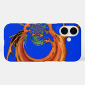 アカシアサークルアートプリント Case-Mate iPhoneケース (裏面 (横))