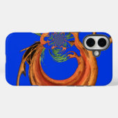 アカシアサークルアートプリント Case-Mate iPhoneケース (裏面 (横))