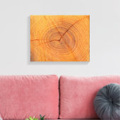 アカシアツリー断面キャンバス印刷 キャンバスプリント (インサイチュ (リビング))