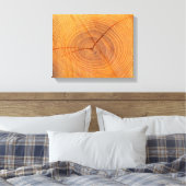 アカシアツリー断面キャンバス印刷 キャンバスプリント (インサイチュ (寝室))