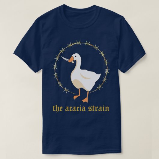 アカシア株t1 tシャツ (デザイン正面)