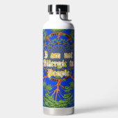 アカシア錬金術：私は人々の芸術にアレルギーはない ウォーターボトル (左面)