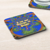 アカシア錬金術:私は人々の芸術にアレルギーはない コースター (左側)