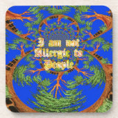 アカシア錬金術:私は人々の芸術にアレルギーはない コースター (正面)