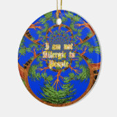 アカシア錬金術:私は人々の芸術にアレルギーはない セラミックオーナメント (左)