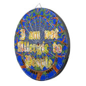 アカシア錬金術:私は人々の芸術にアレルギーはない ダーツボード (正面右)