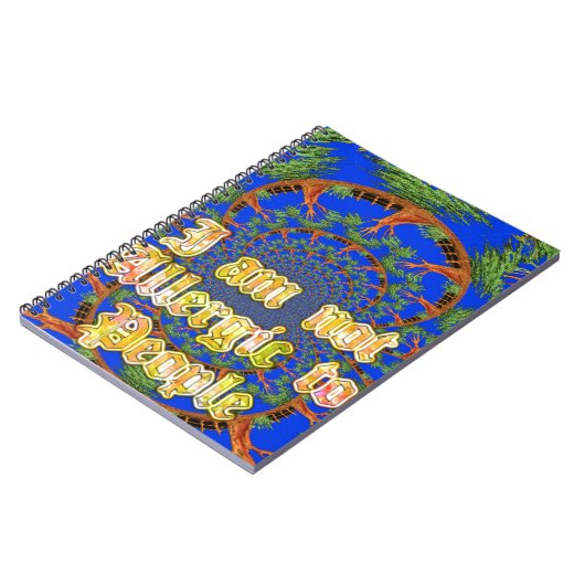 アカシア錬金術:私は人々の芸術にアレルギーはない ノートブック (左側)