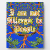 アカシア錬金術：私は人々の芸術にアレルギーはない フォトプラーク (正面)