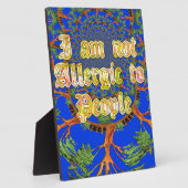 アカシア錬金術：私は人々の芸術にアレルギーはない フォトプラーク (側面)