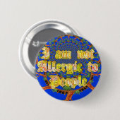 アカシア錬金術:私は人々の芸術にアレルギーはない 缶バッジ (正面&裏面)