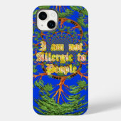 アカシア錬金術:私は人々の芸術にアレルギーはない Case-Mate iPhoneケース (裏面)