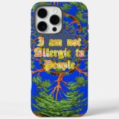 アカシア錬金術:私は人々の芸術にアレルギーはない Case-Mate iPhoneケース (裏面)