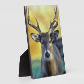 アカシカ |秋 フォトプラーク (側面)