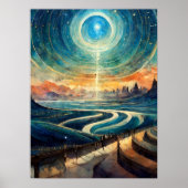 アカシックレコードアストラル旅行OBE Lucid Dreaming ポスター (正面)