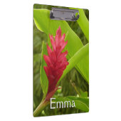 アカショウガの花（アルピニア）熱帯産 クリップボード (右)