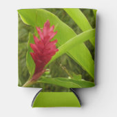 アカショウガの花(アルピニア)熱帯産 缶クーラー (正面)