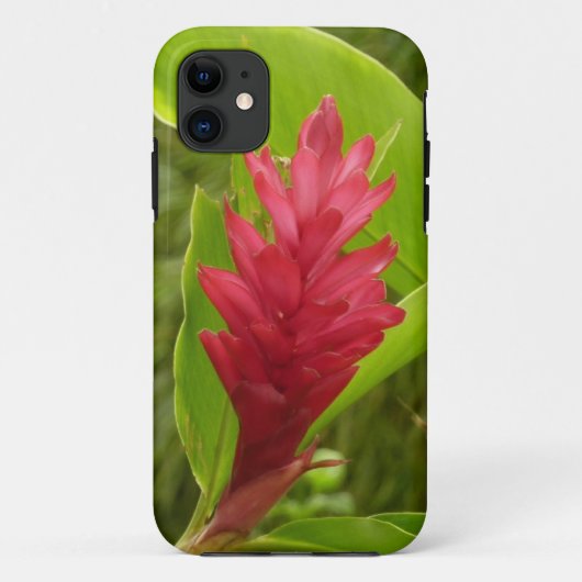 アカショウガの花（アルピニア）熱帯産 Case-Mate iPhoneケース (裏面)