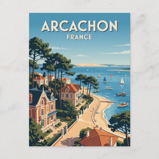 アカション フランス ポストカード (正面)