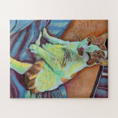 アカスタムートキャットパズル ジグソーパズル (横)