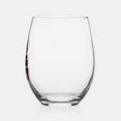 アカスバストス ステムなしワイングラス (左)